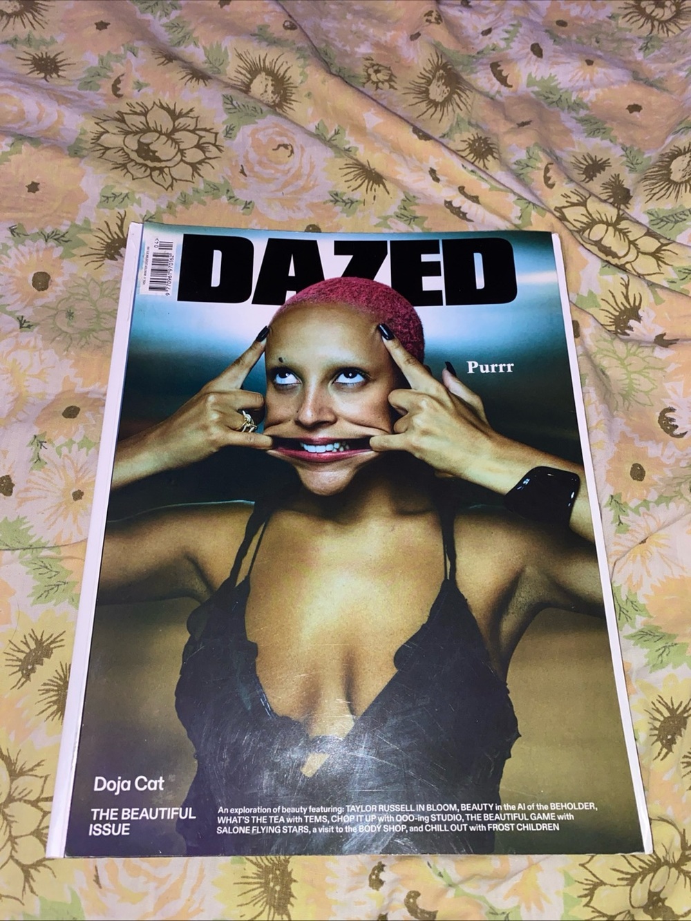 Dazed Magazine Featuring Doja Cat with Pink Hair, 2022 RARE magazine
